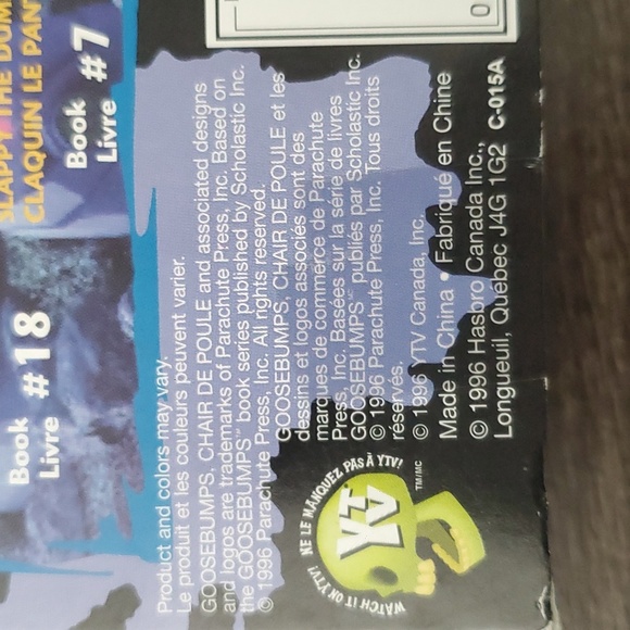 R.L. Stine Goosebumps Collectibles Say Cheese and Die CURLY Figurine - Vintage - Picture 6 of 6